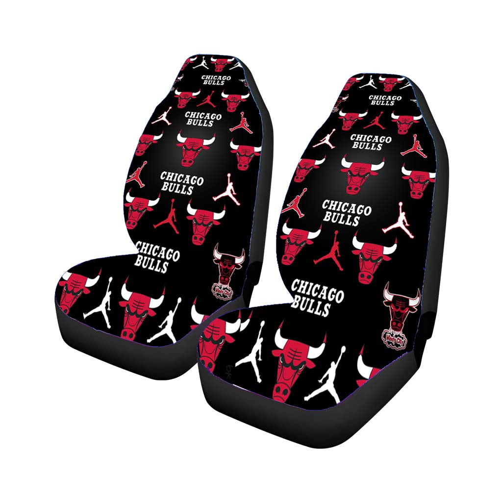 chicago bulls collage Car Seat Covers