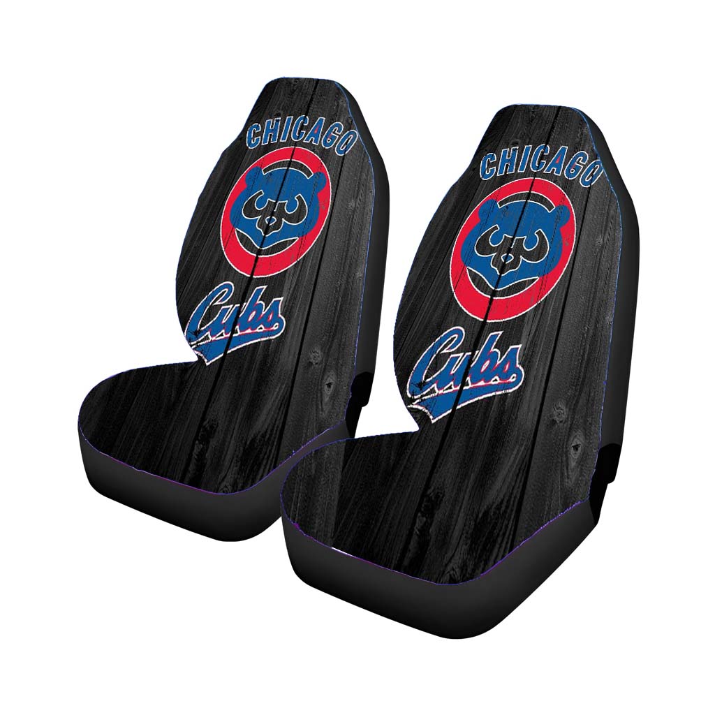 chicago cubs wooden Car Seat Covers