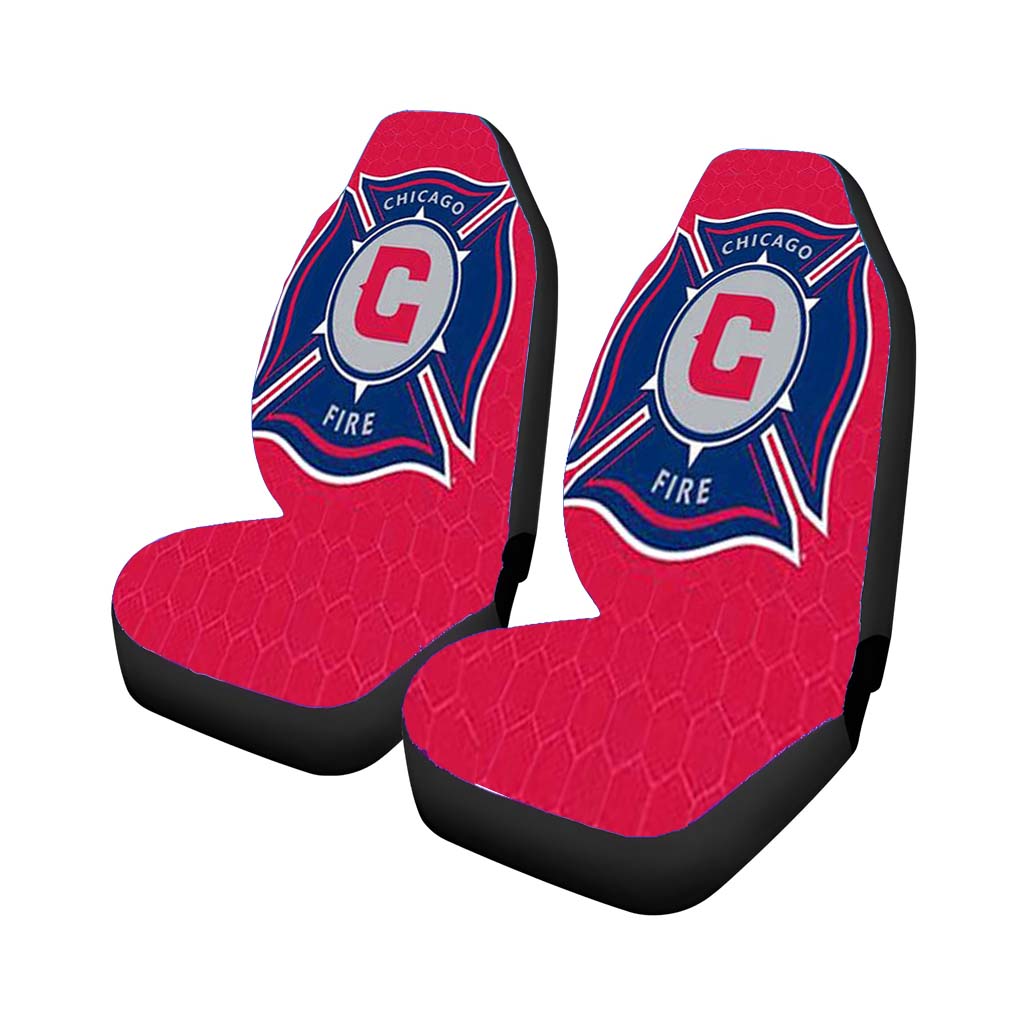 chicago fire logo Car Seat Covers