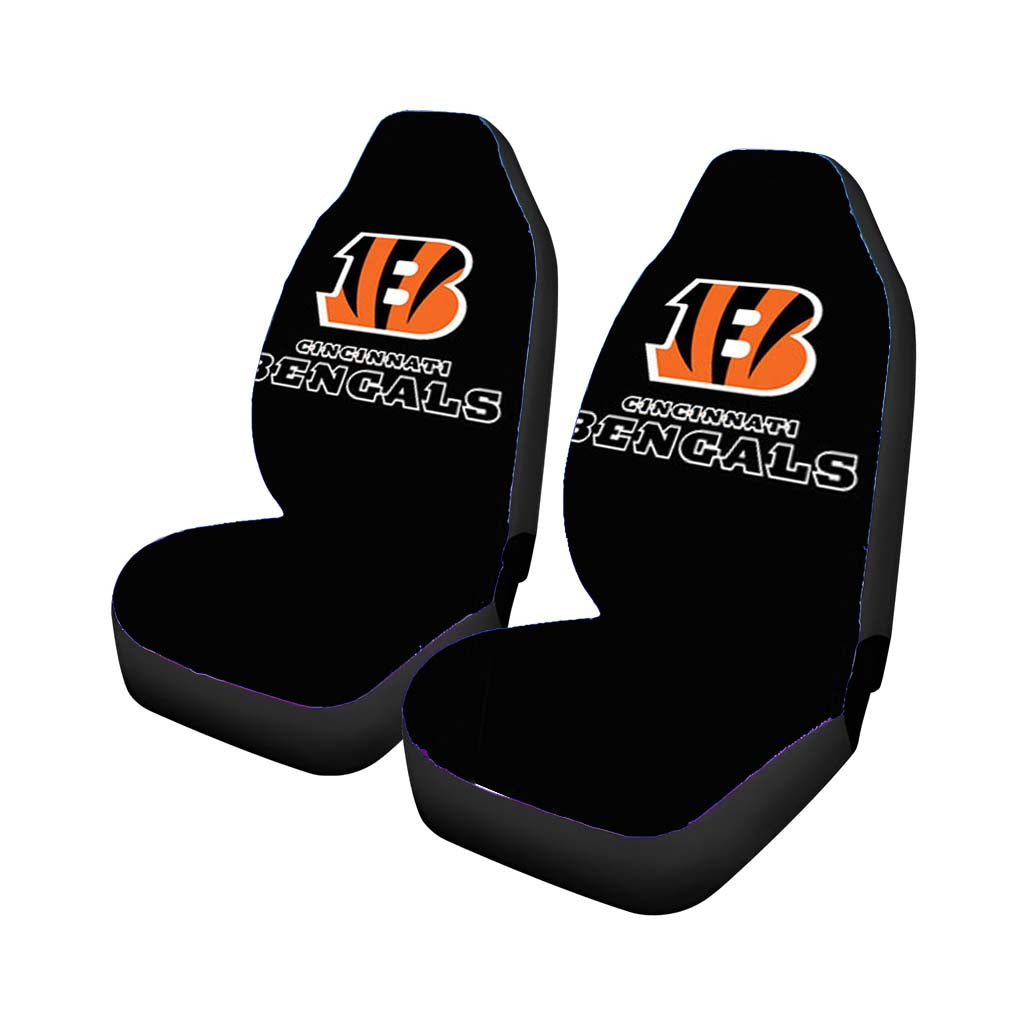 cincinnati bengals black Car Seat Covers