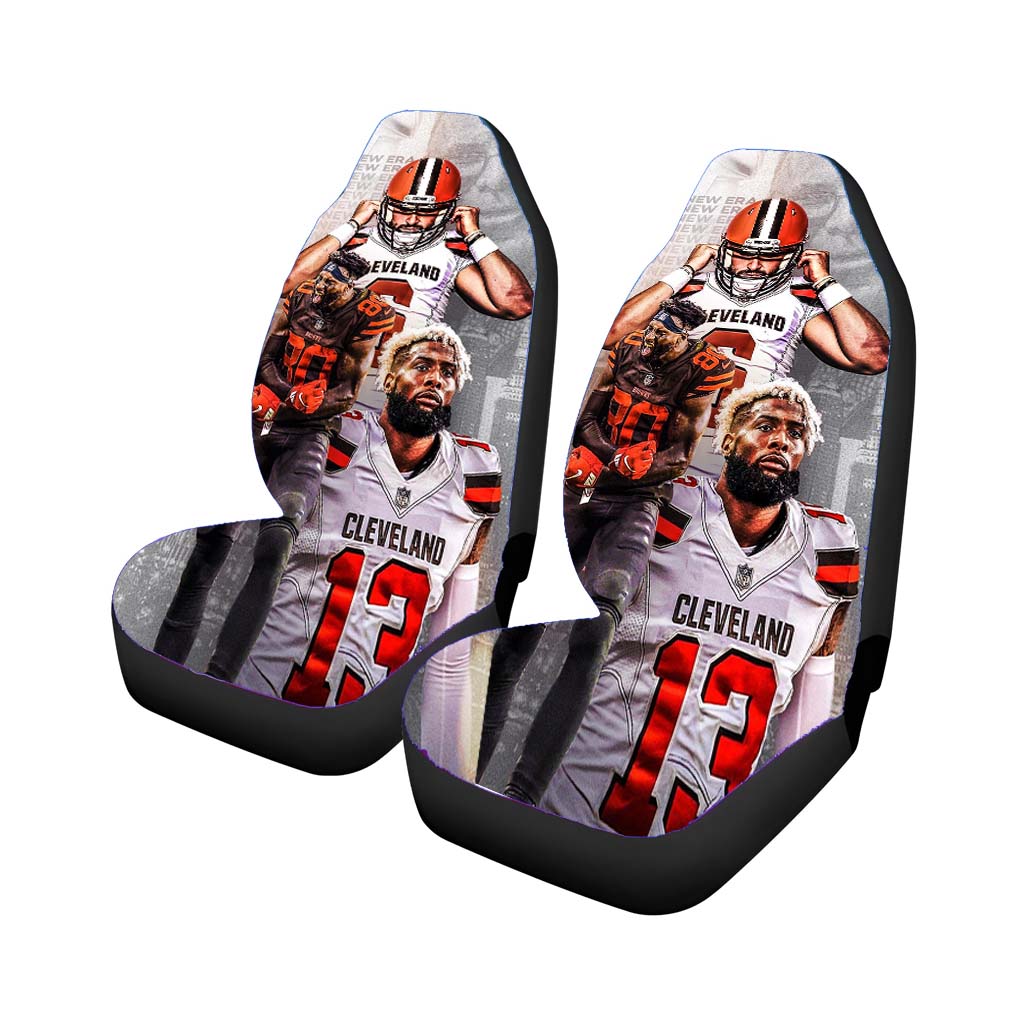 cleveland brown odell beckham jr Car Seat Covers