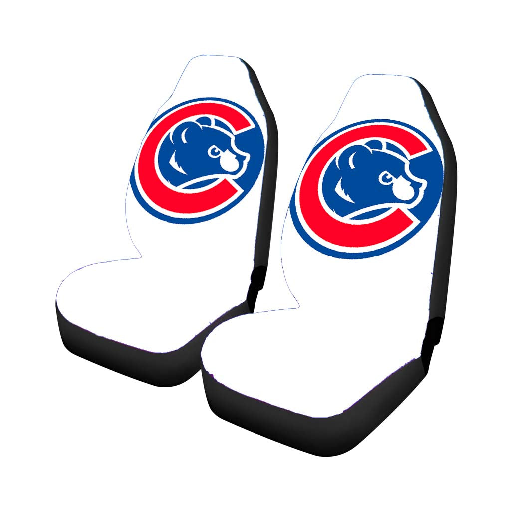 cubs chicago baseball team logo Car Seat Covers