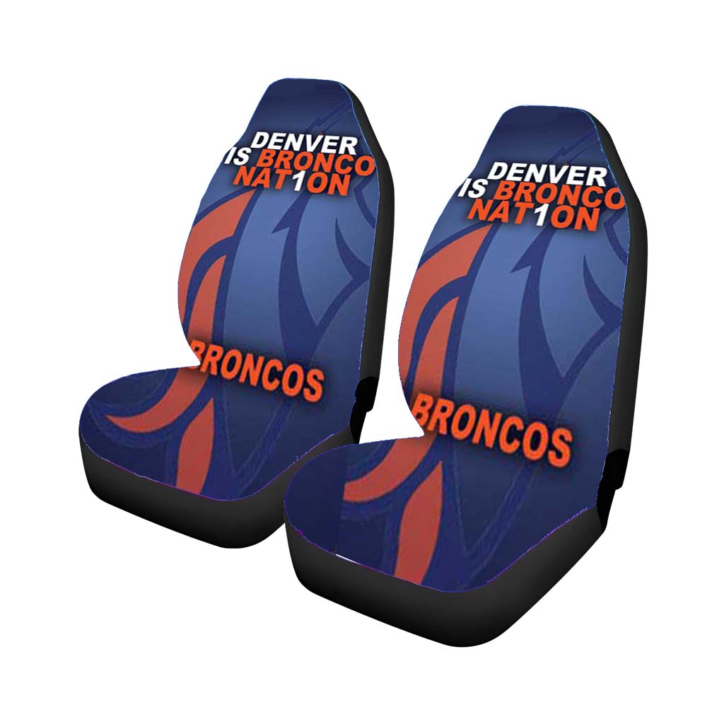 denver broncos nat1on Car Seat Covers
