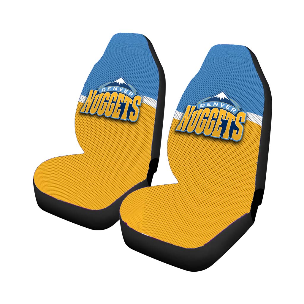 denver nuggets basketball team logo Car Seat Covers