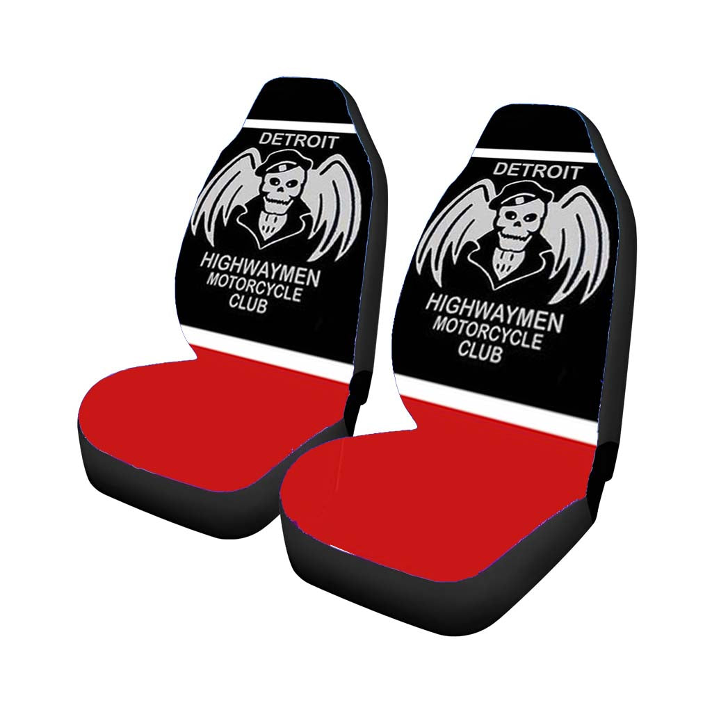 detroit highwaymen motorcycle club Car Seat Covers