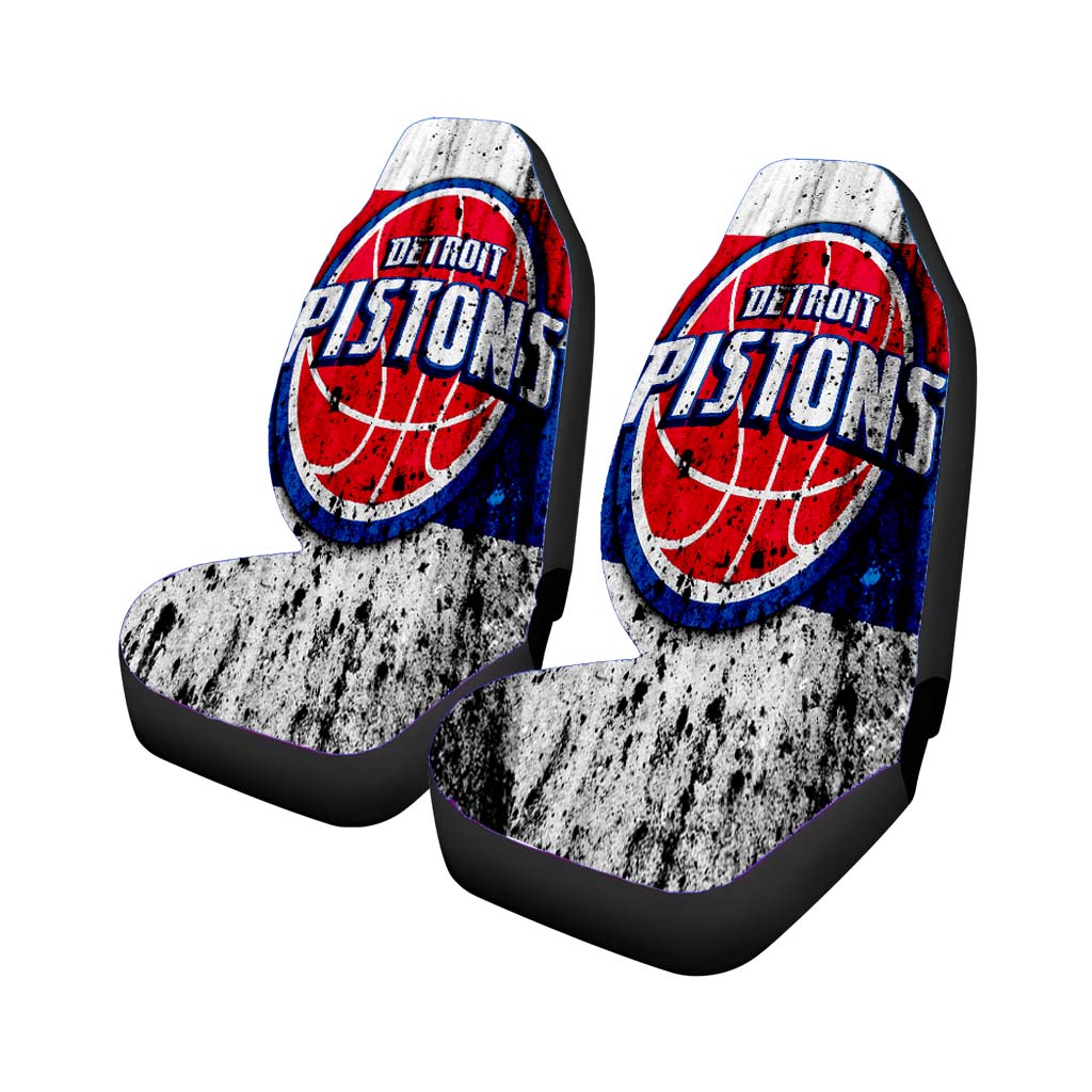 detroit pistons team logo sports Car Seat Covers
