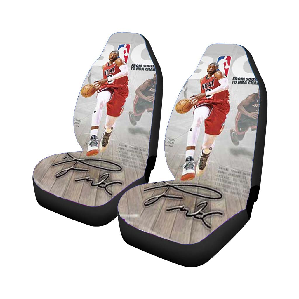 dwyane wade chicago bulls Car Seat Covers