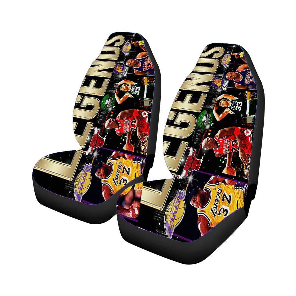 five nba legends basketball wallpaper Car Seat Covers