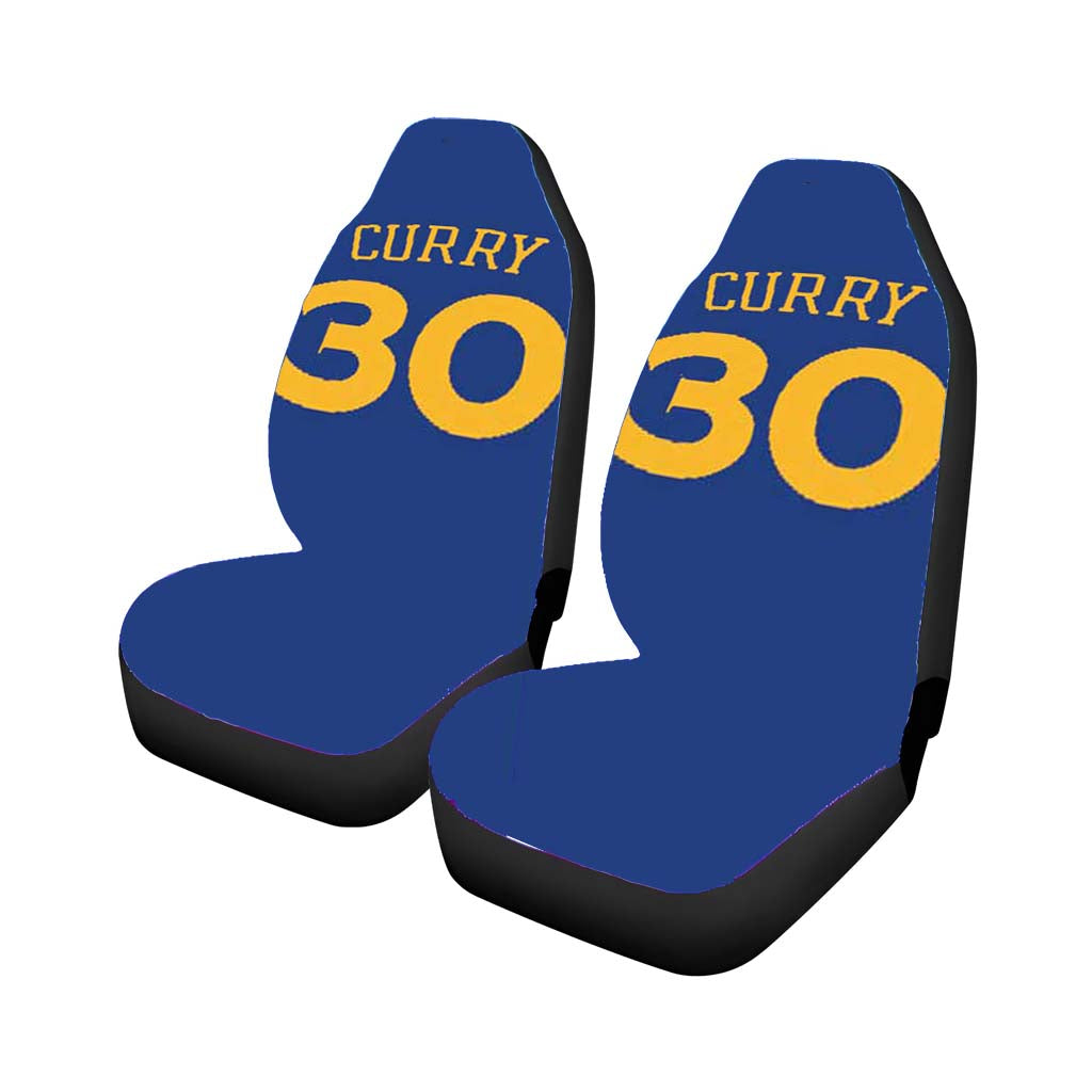 golden state warriors curry 30 blue Car Seat Covers
