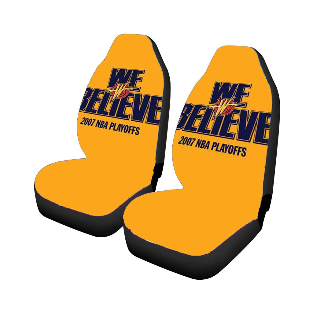 golden state warrors we believe semifinals 2017 Car Seat Covers