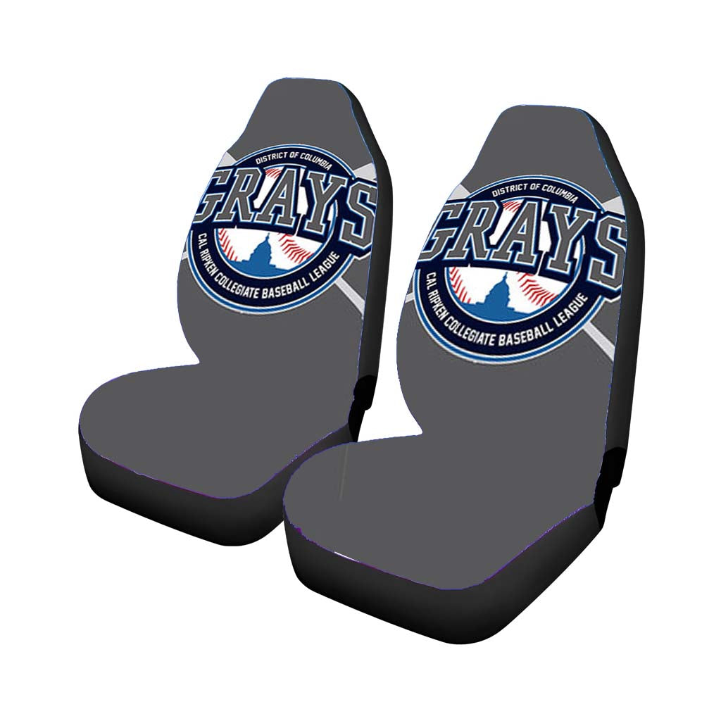 grays baseball logo gray Car Seat Covers