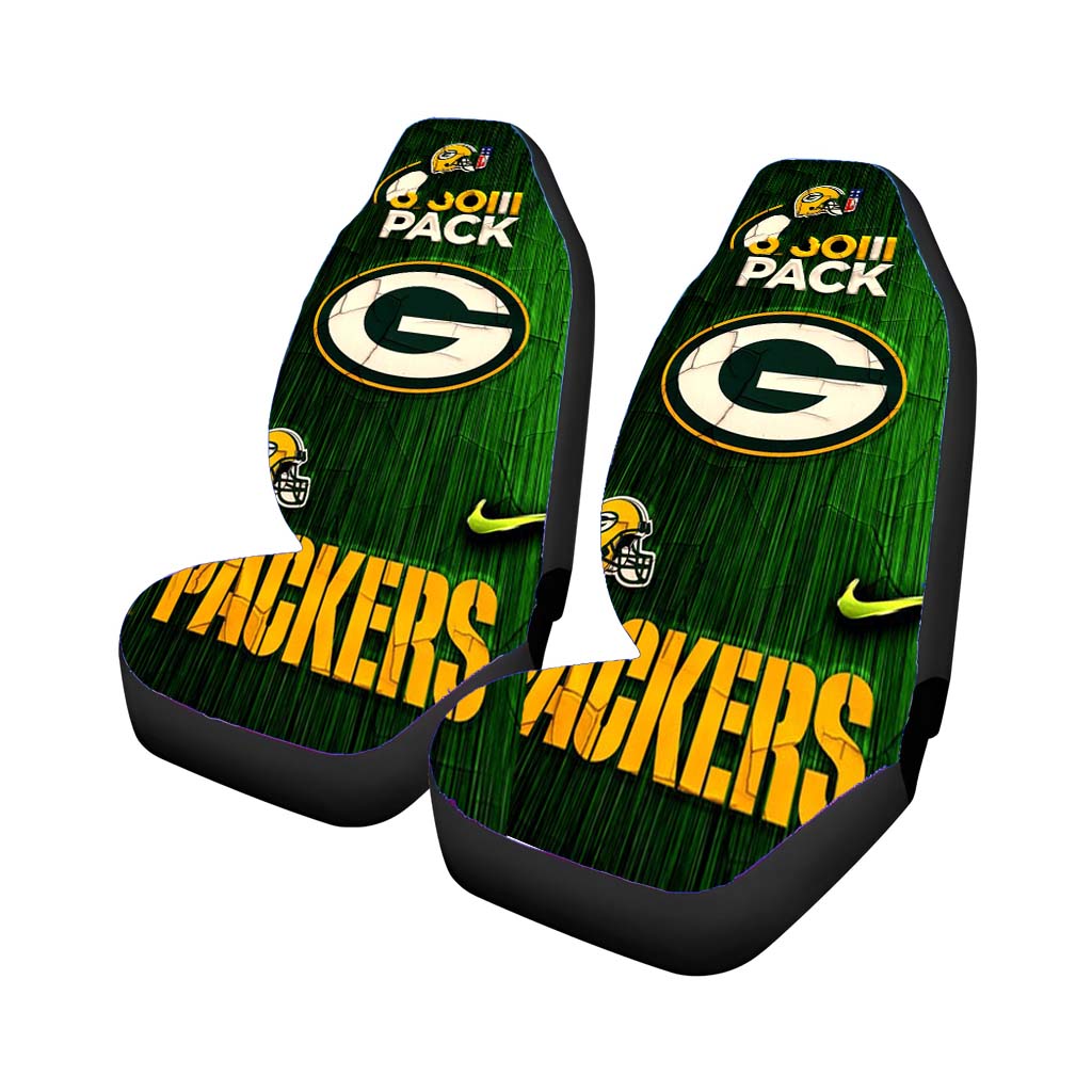 green bay packers nfl go pack Car Seat Covers