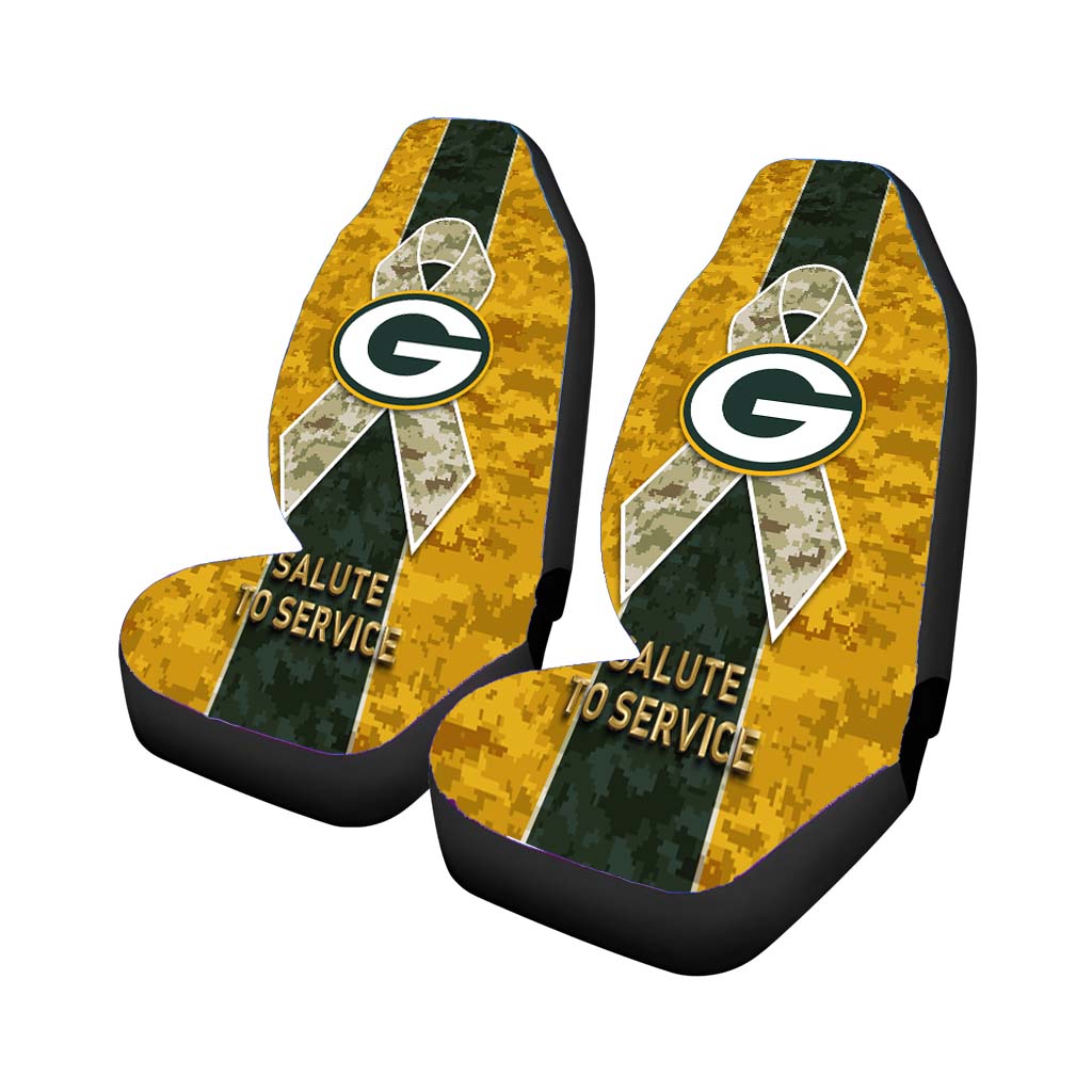 green bay packers salute to service Car Seat Covers