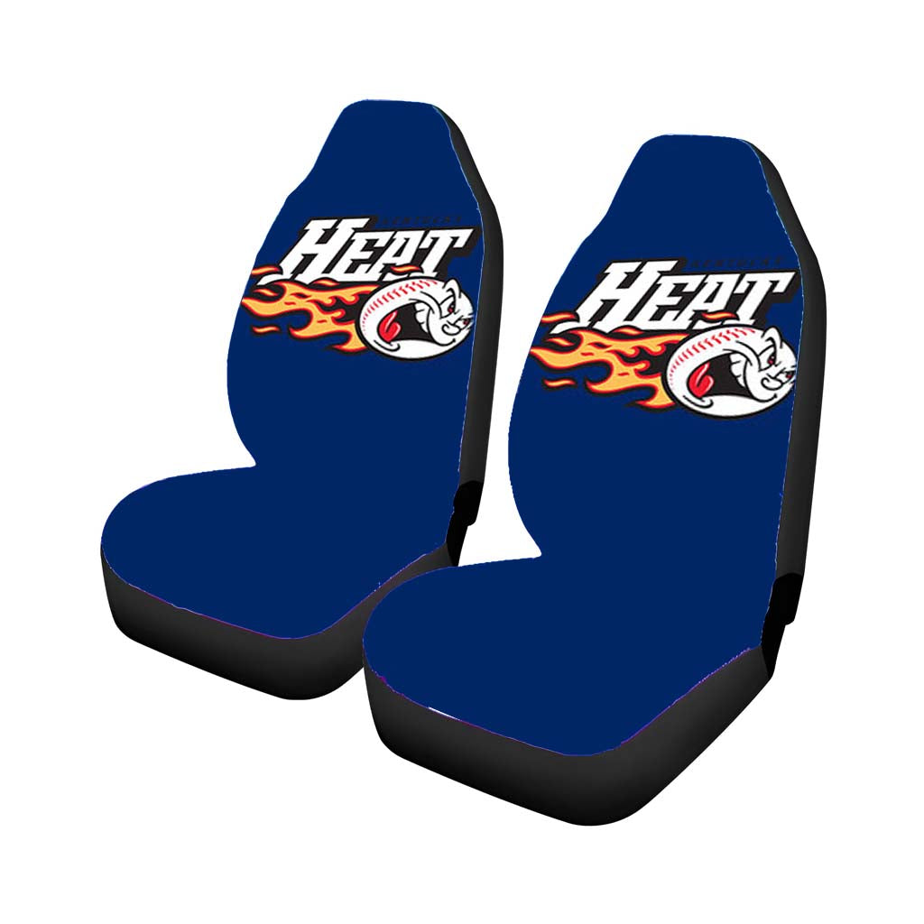 heat kentucky baseball logo blue Car Seat Covers