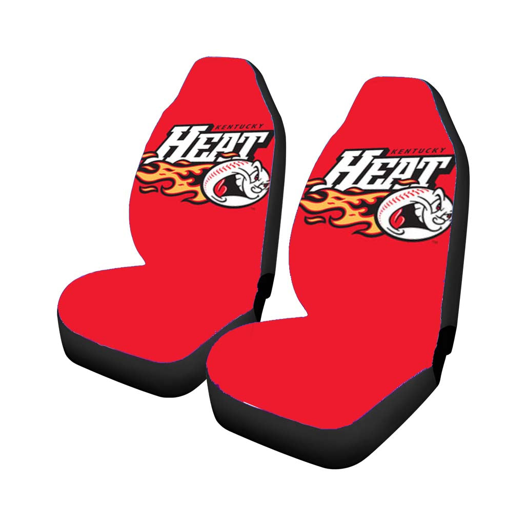 heat kentucky baseball logo red Car Seat Covers