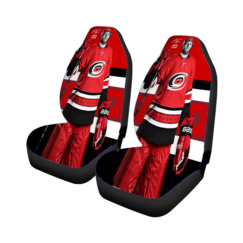 hurricanes uniform nhl Car Seat Covers