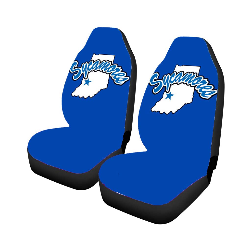 indiana state university logo Car Seat Covers