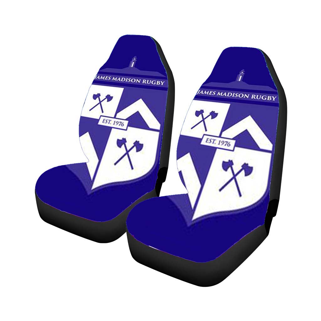 james madison logo rugby soccer logo Car Seat Covers