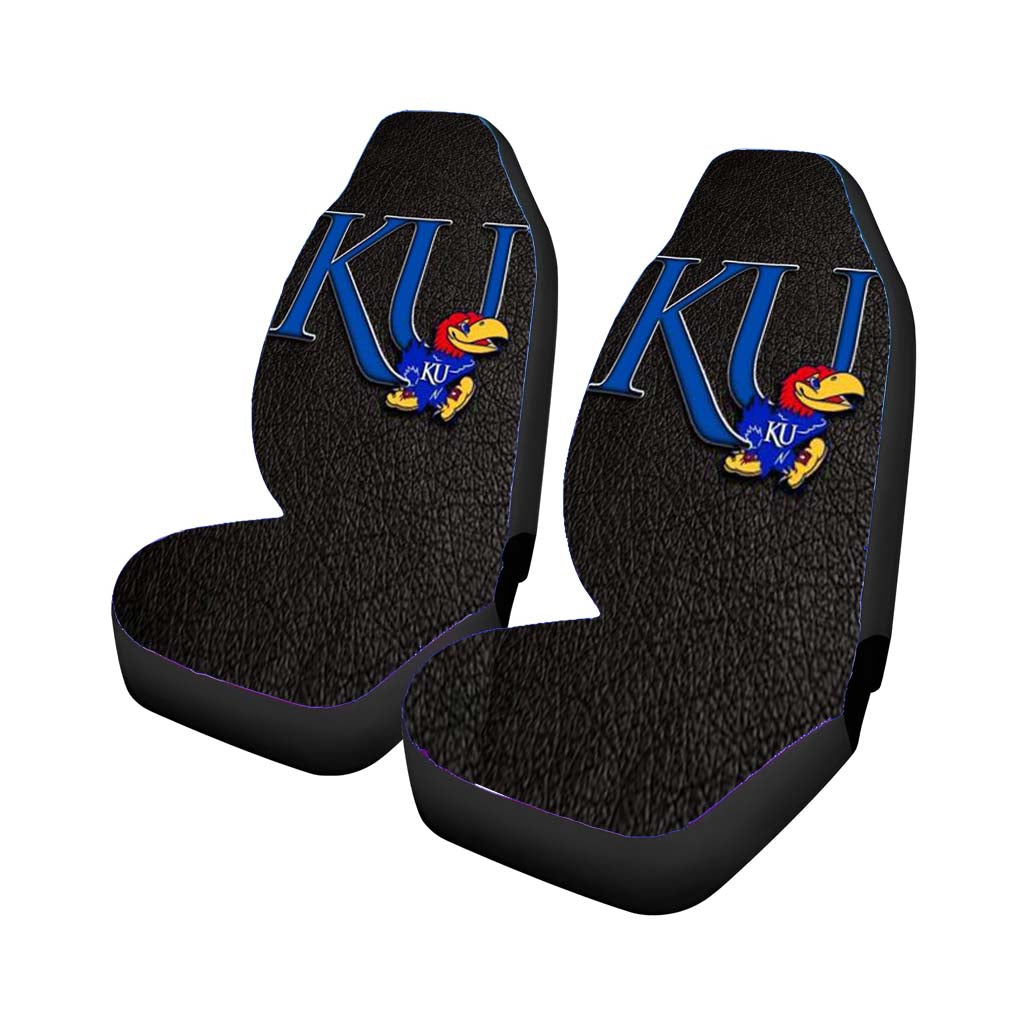 kansas jayhawks 3 Car Seat Covers