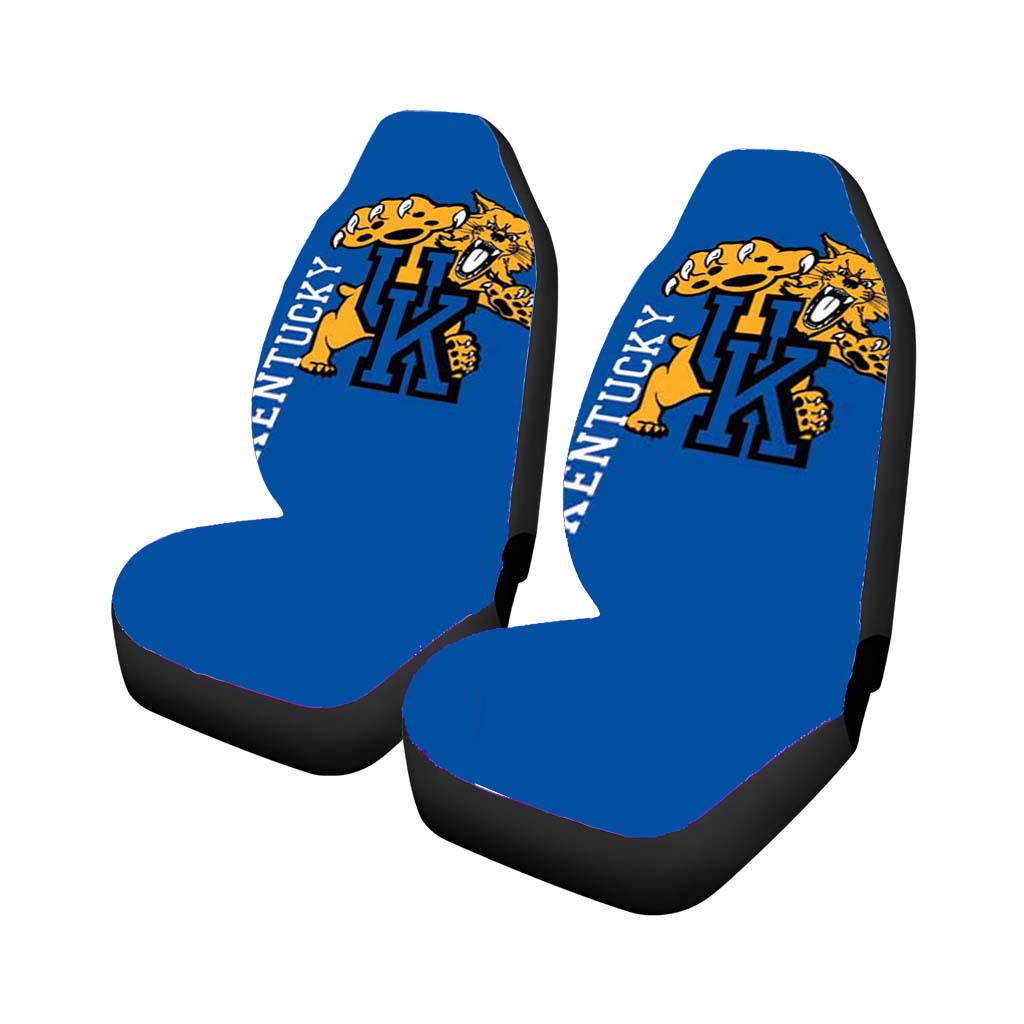 kentucky wildcats on blue Car Seat Covers