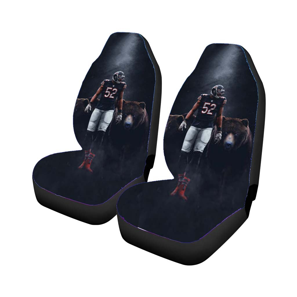 khalil mack chicago bears Car Seat Covers