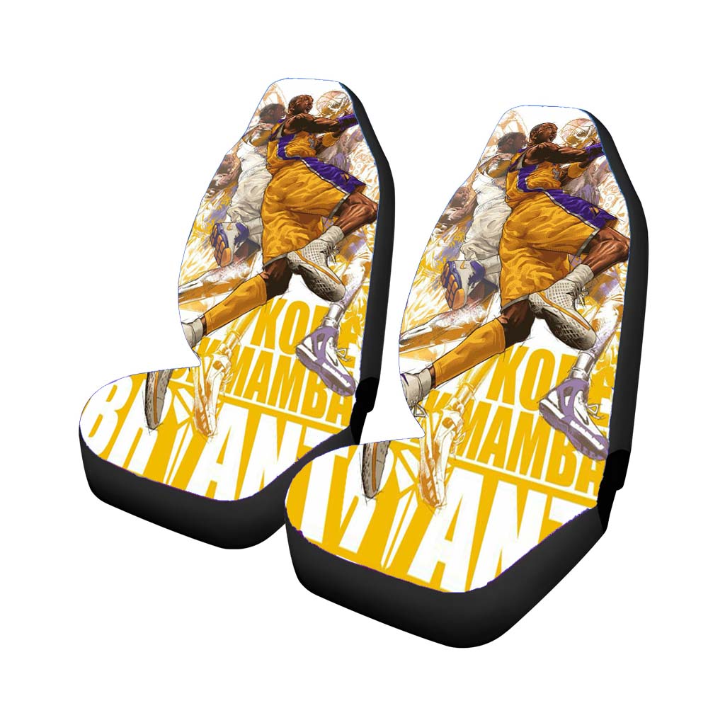 kobe bryant slam dunk Car Seat Covers