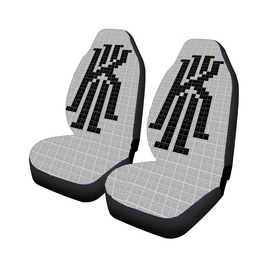 kyrie irving 8bit Car Seat Covers