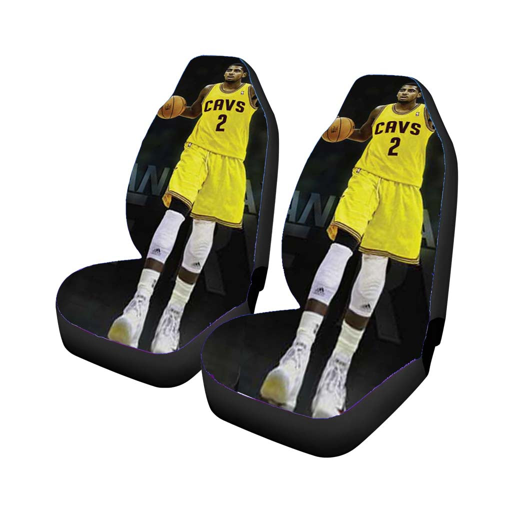kyrie irving horns grey Car Seat Covers