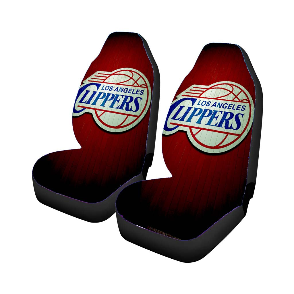 La Clippers Hardwood Car Seat Covers