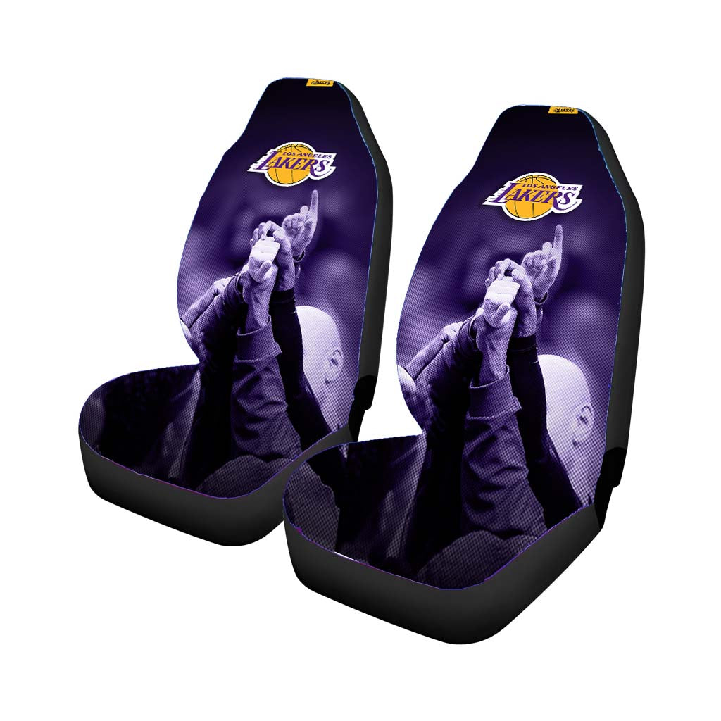 lakers team los angeles number one Car Seat Covers
