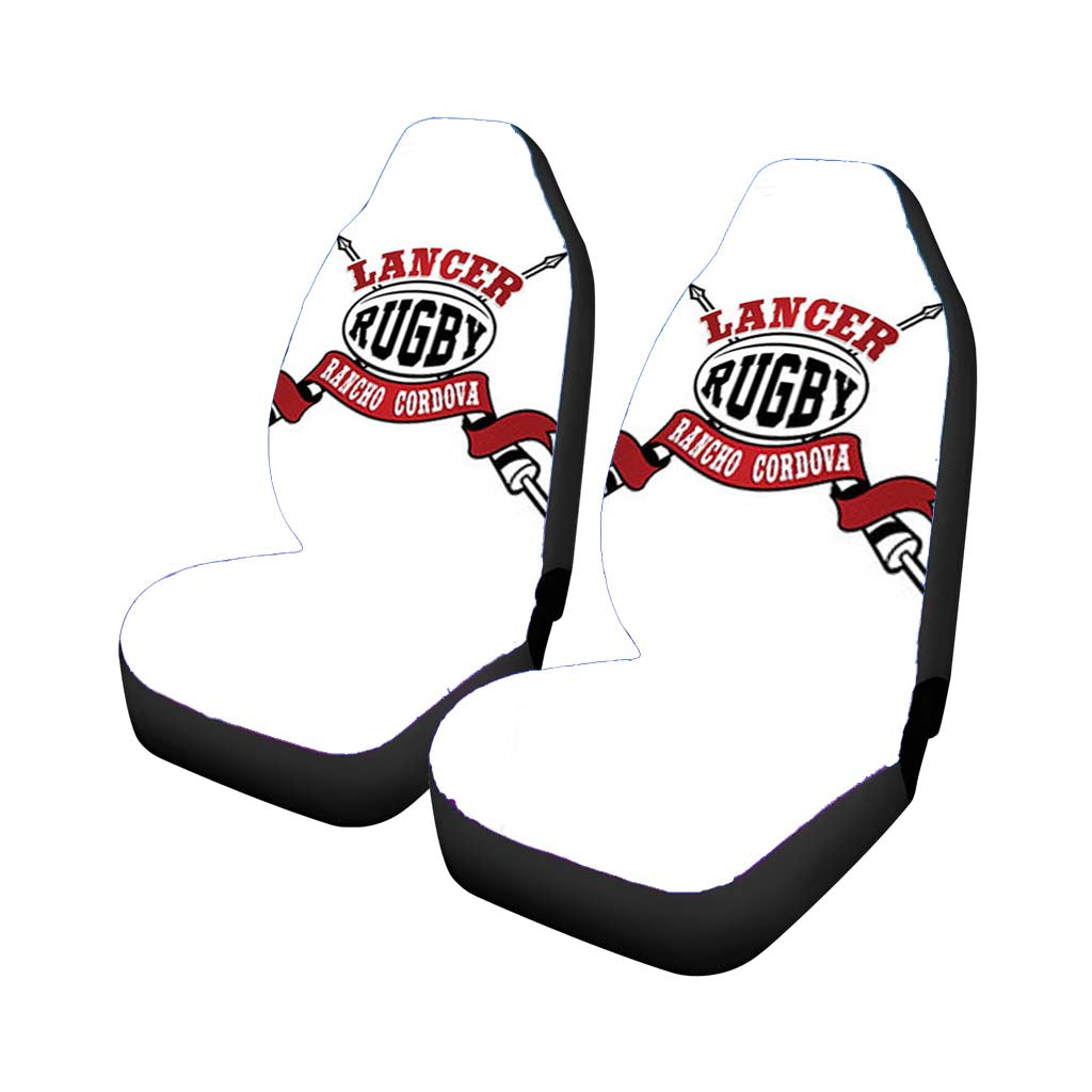 lancer rugby logo Car Seat Covers