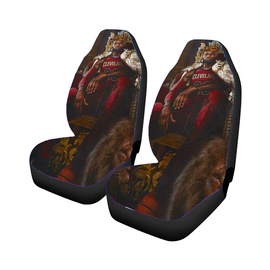 lebron james wallpaper Car Seat Covers