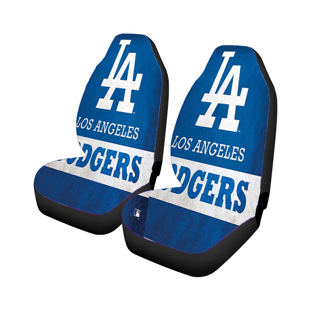 los angeles dodgers logo Car Seat Covers