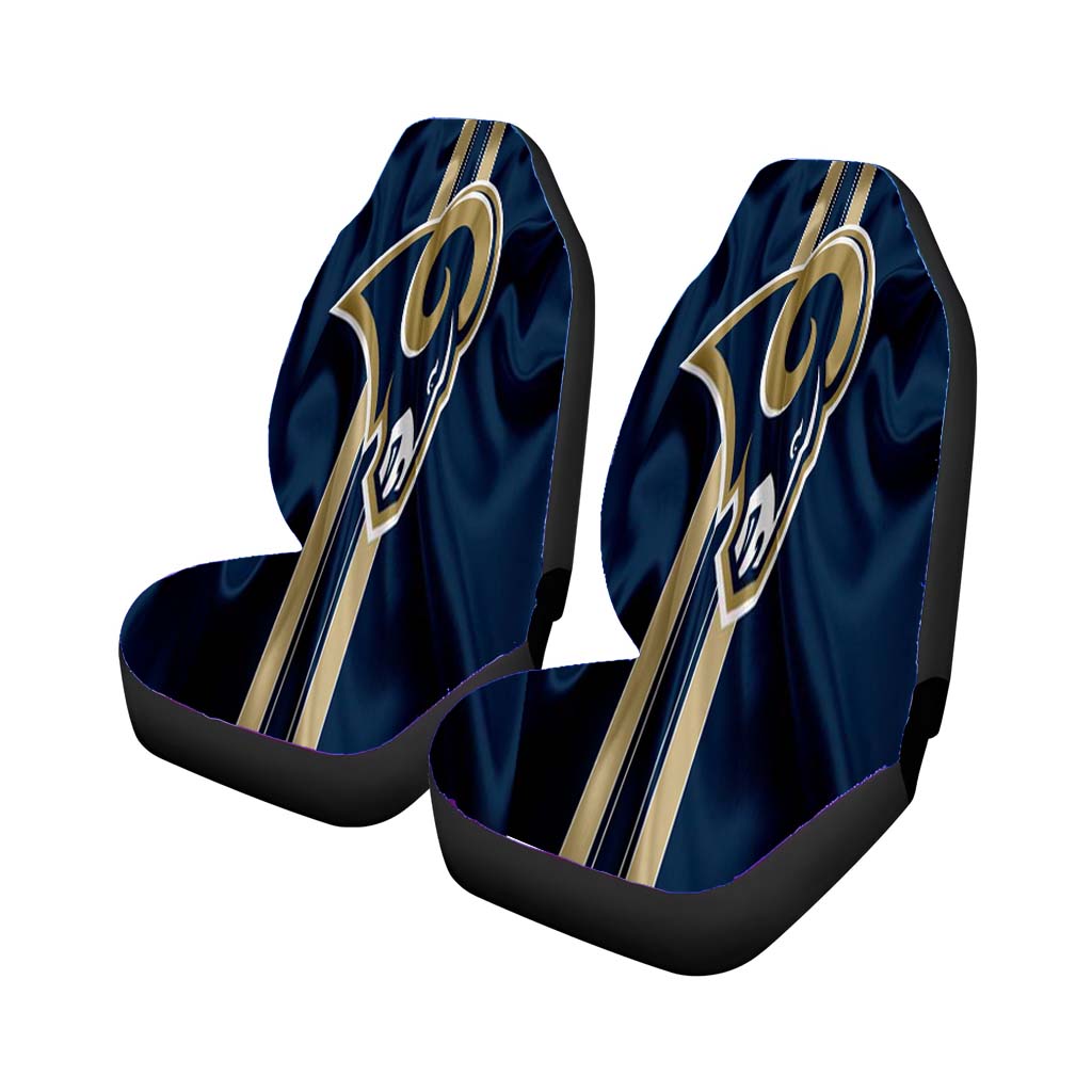 los angeles rams logo emblem Car Seat Covers