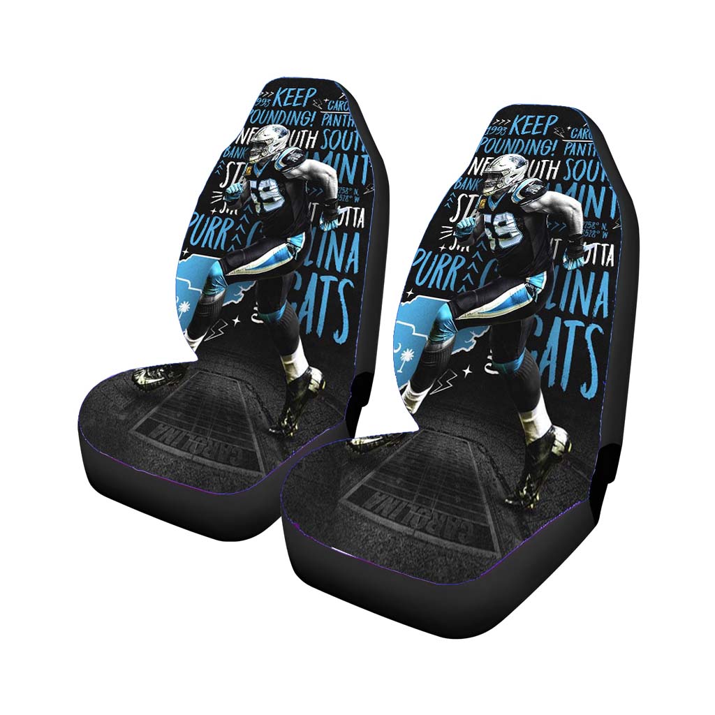 Luke Kuechly Carolina Panthers Car Seat Covers
