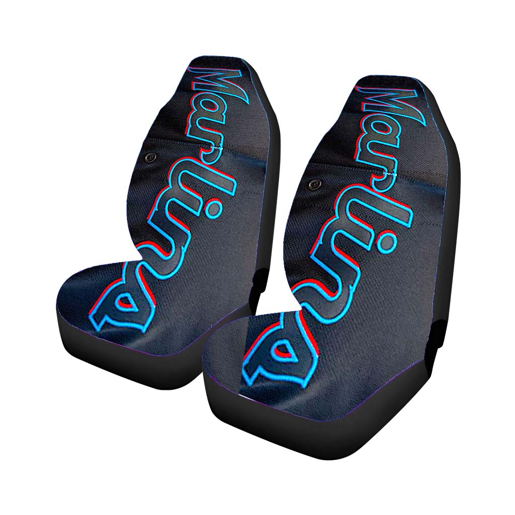 miami marlins baseball jersey Car Seat Covers