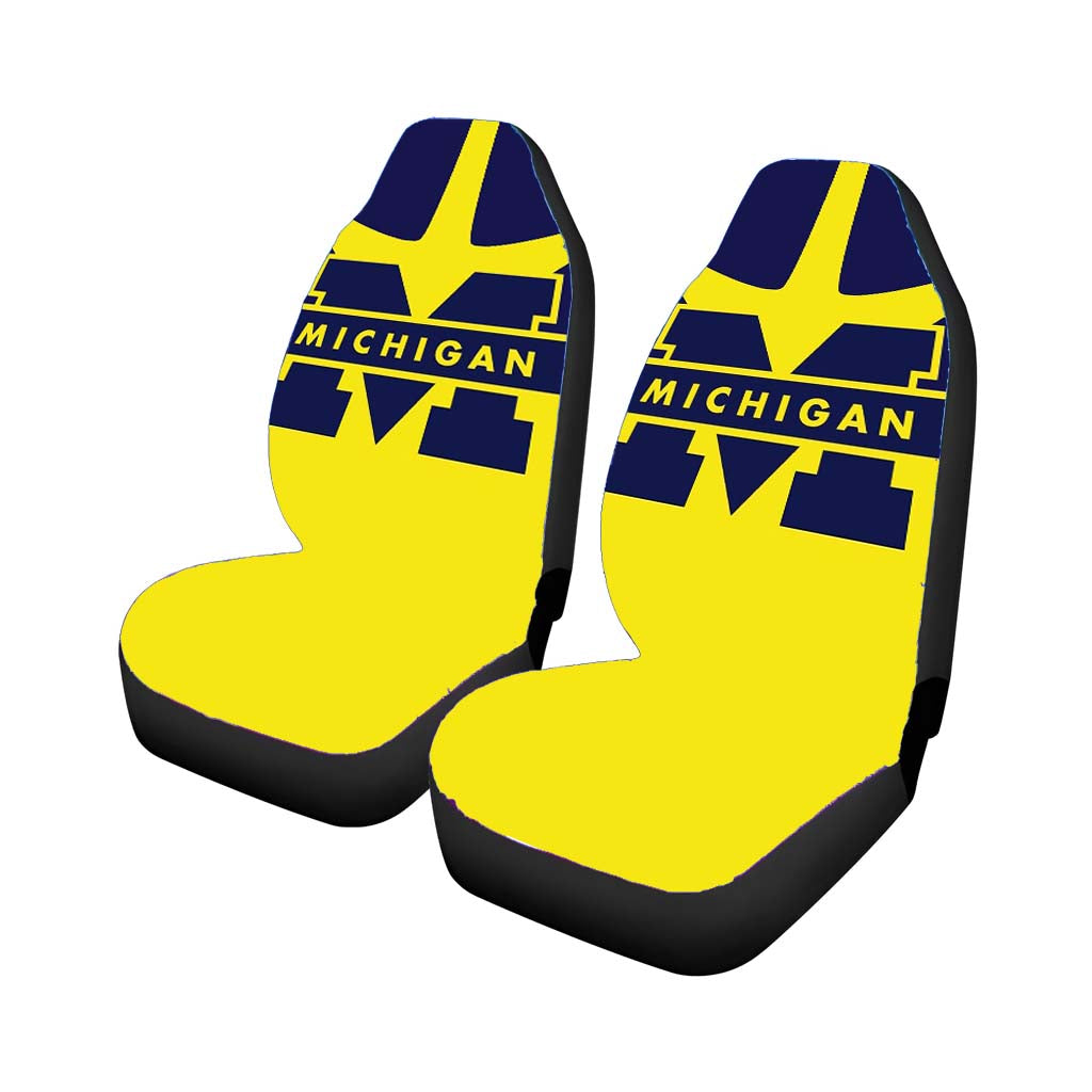 michigan emblem Car Seat Covers