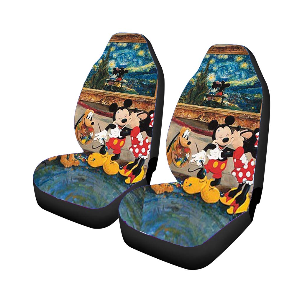 Mickey Mouse And The Dog Car Seat Covers