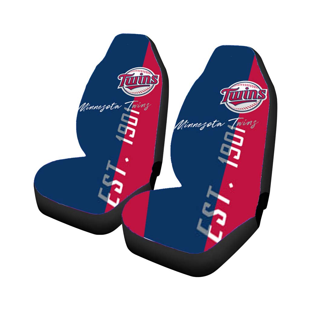 minnesota twins est 1901 Car Seat Covers