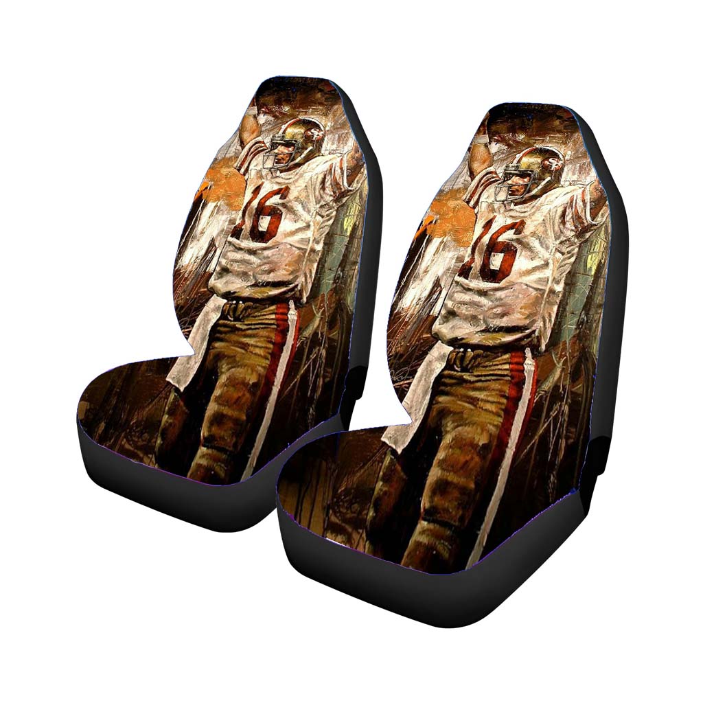 montana 16 nfl football Car Seat Covers
