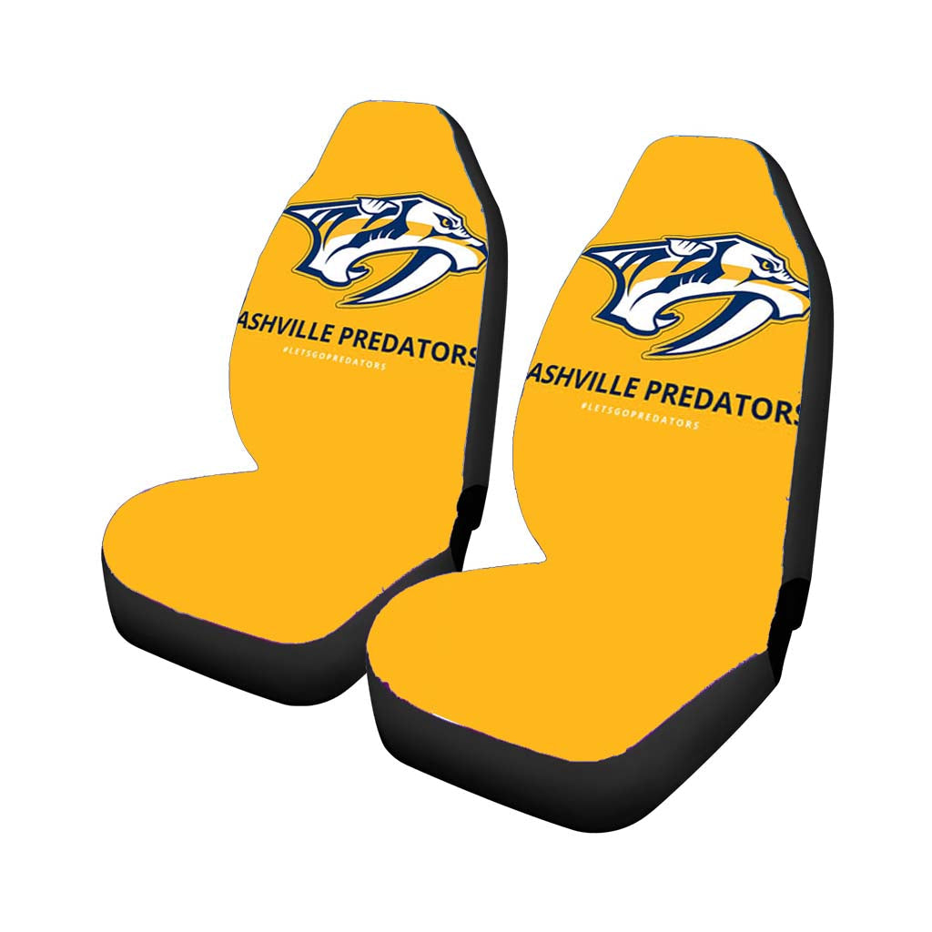Nashville Predators Lets Go Preds Car Seat Covers