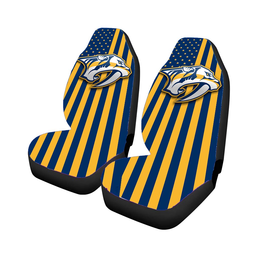 Nashville Predators Usa Car Seat Covers