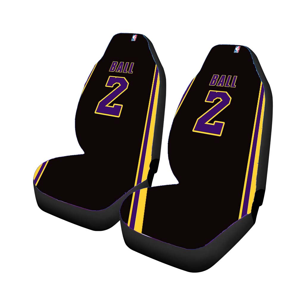 nba sport lakers ball Car Seat Covers