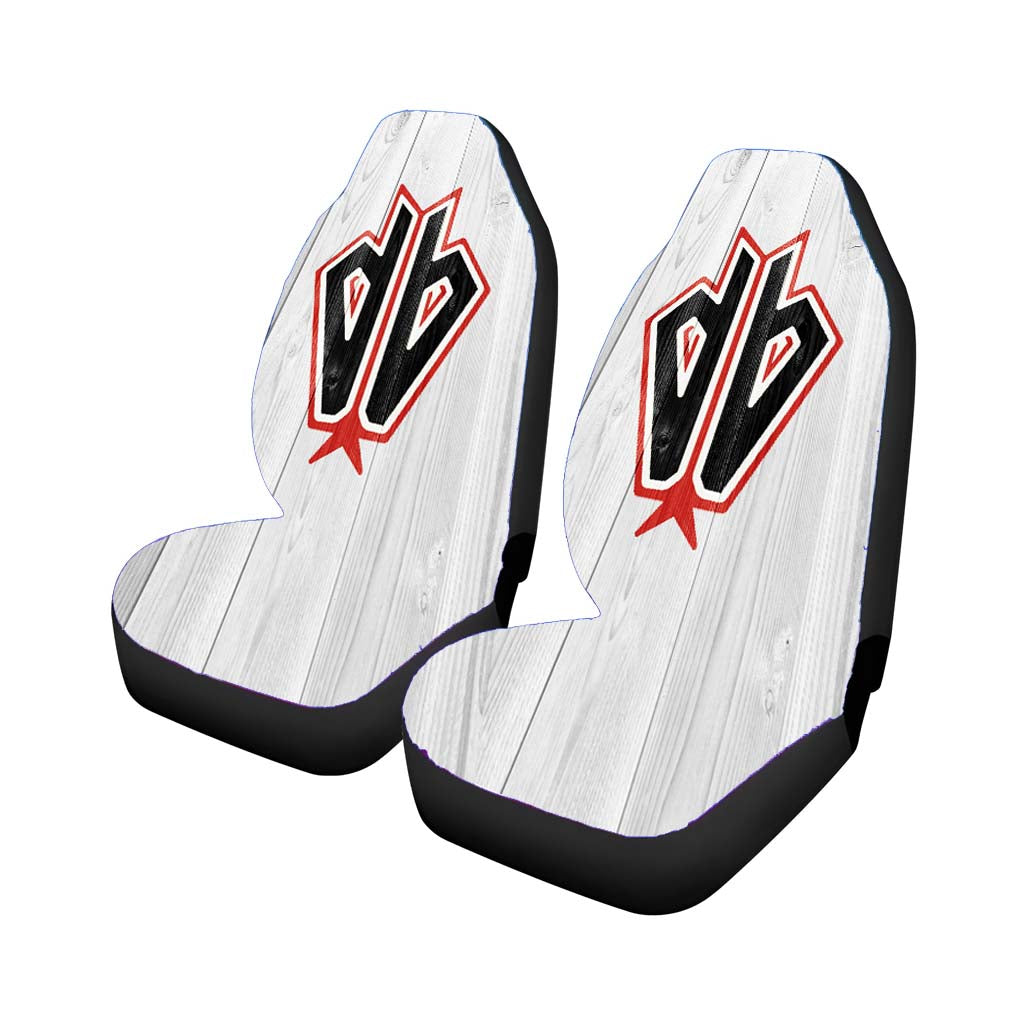 new arizona diamondbacks mlb logo white Car Seat Covers