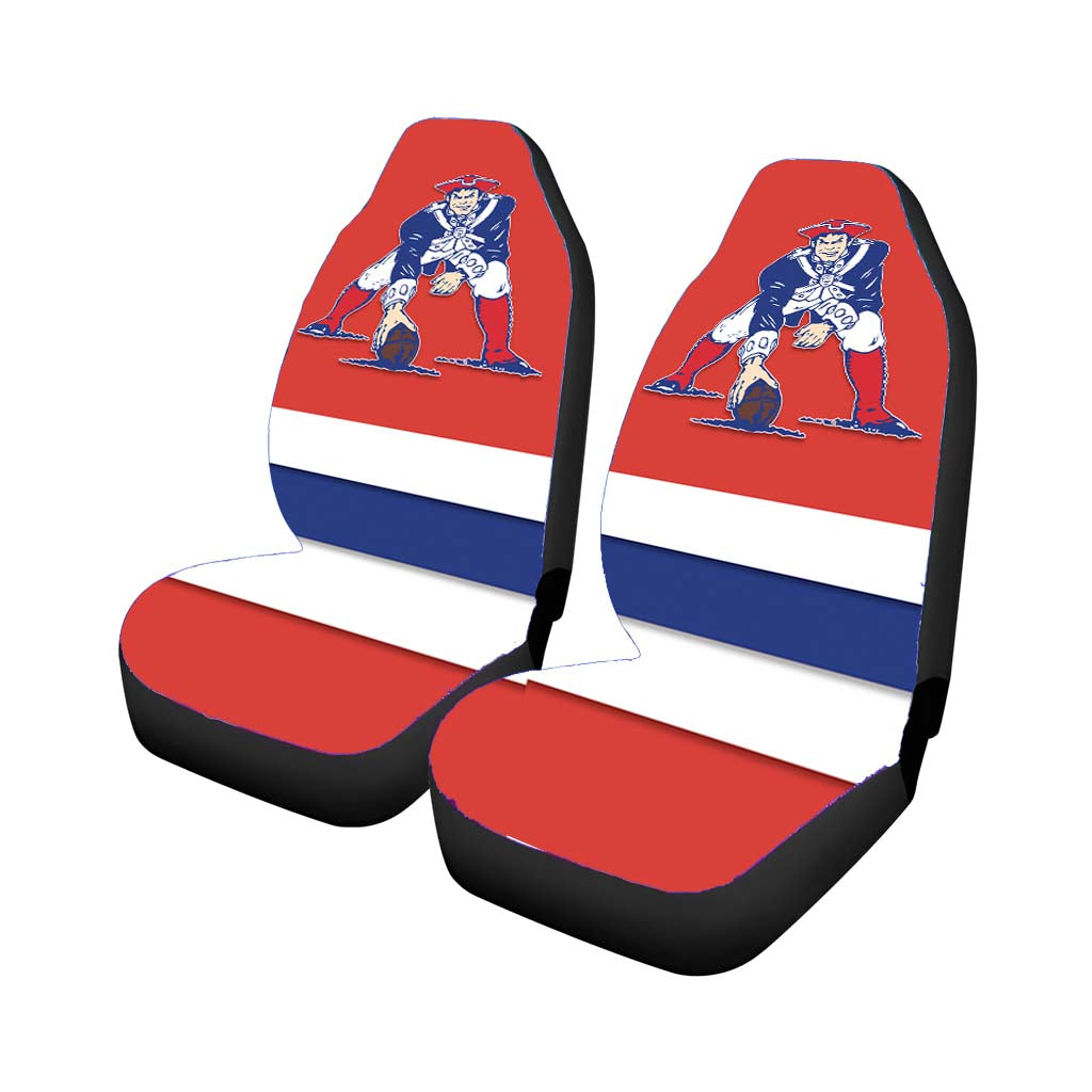 new england patriots old logo jersey Car Seat Covers