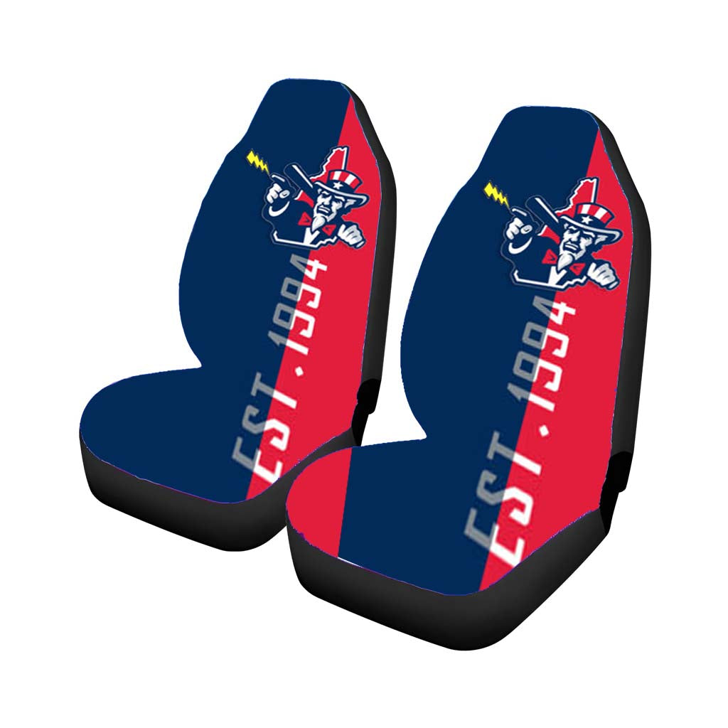 new hampshire fisher cats Car Seat Covers