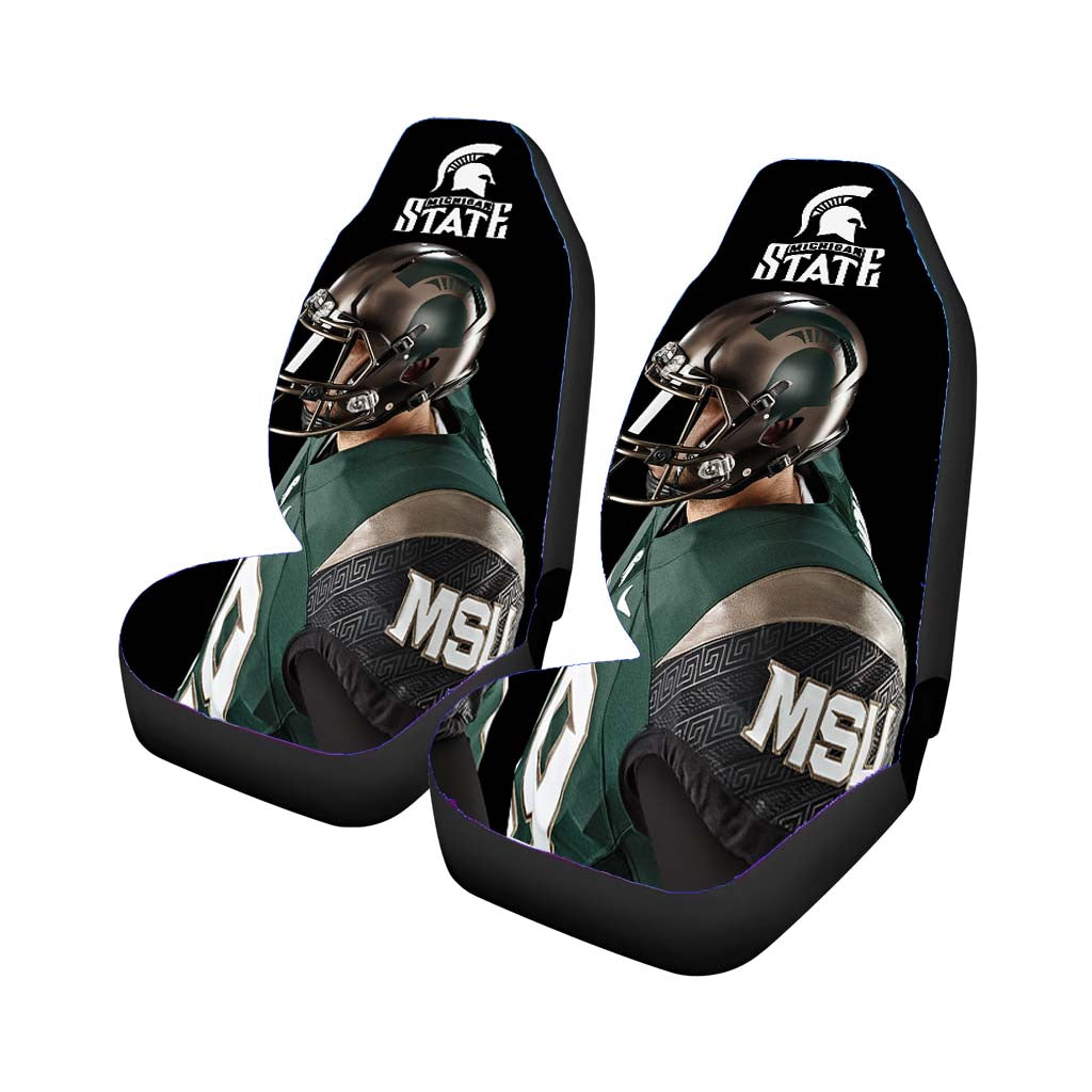 new michigan state football Car Seat Covers