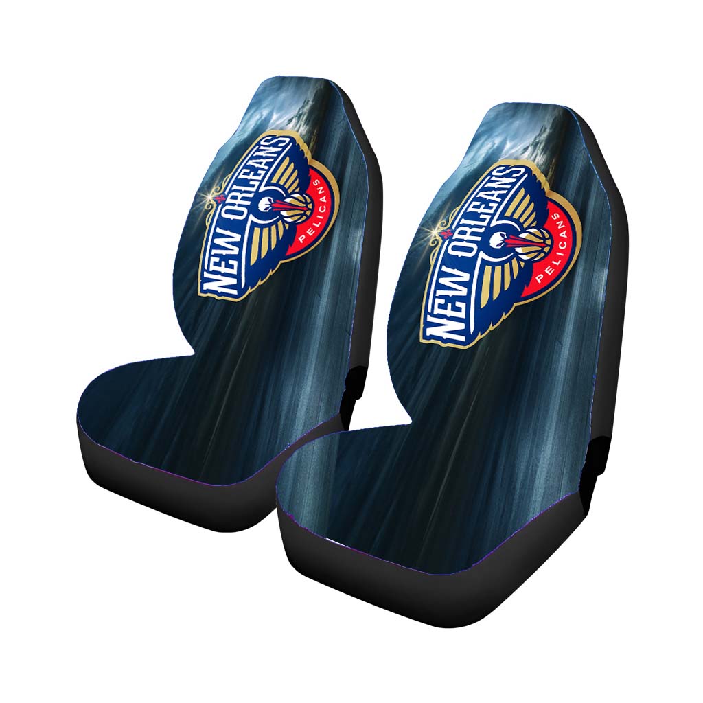 new orleans pelicans basketball te Car Seat Covers