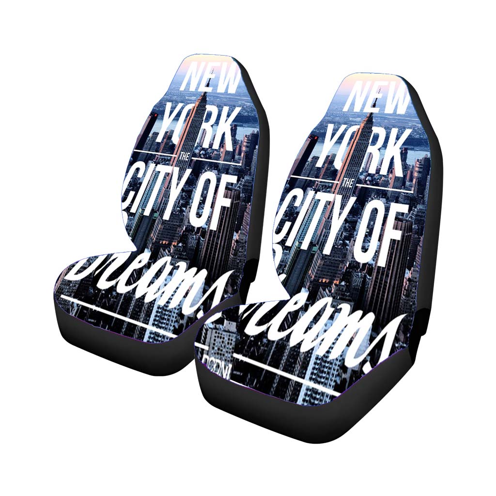 new york city of dreams Car Seat Covers