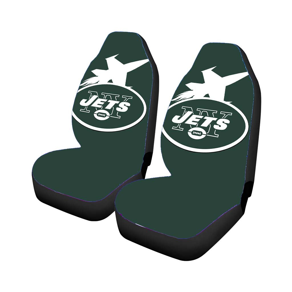 new york jets new jets helmet Car Seat Covers
